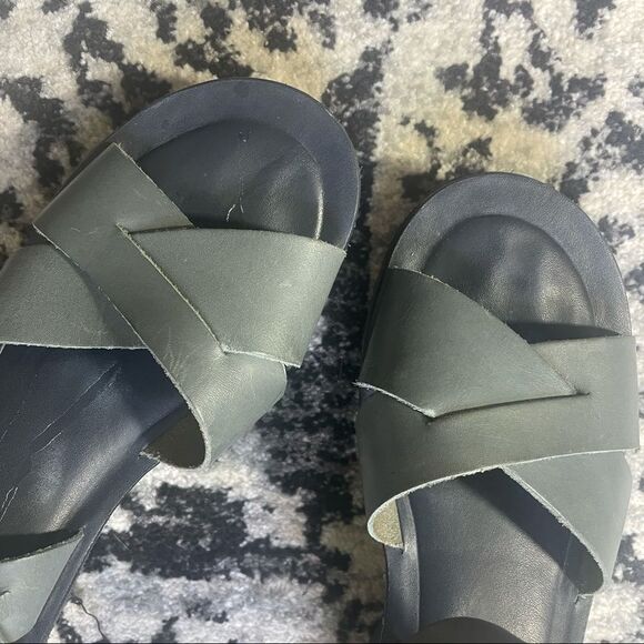 Kork Ease Grey Ava Wedges - Picture 7 of 8